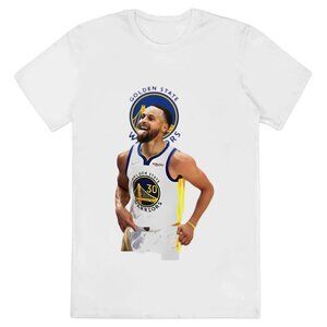 Stephen Curry Golden State Warriors Basketball Graphic T-Shirt NBA Fan Tee 159